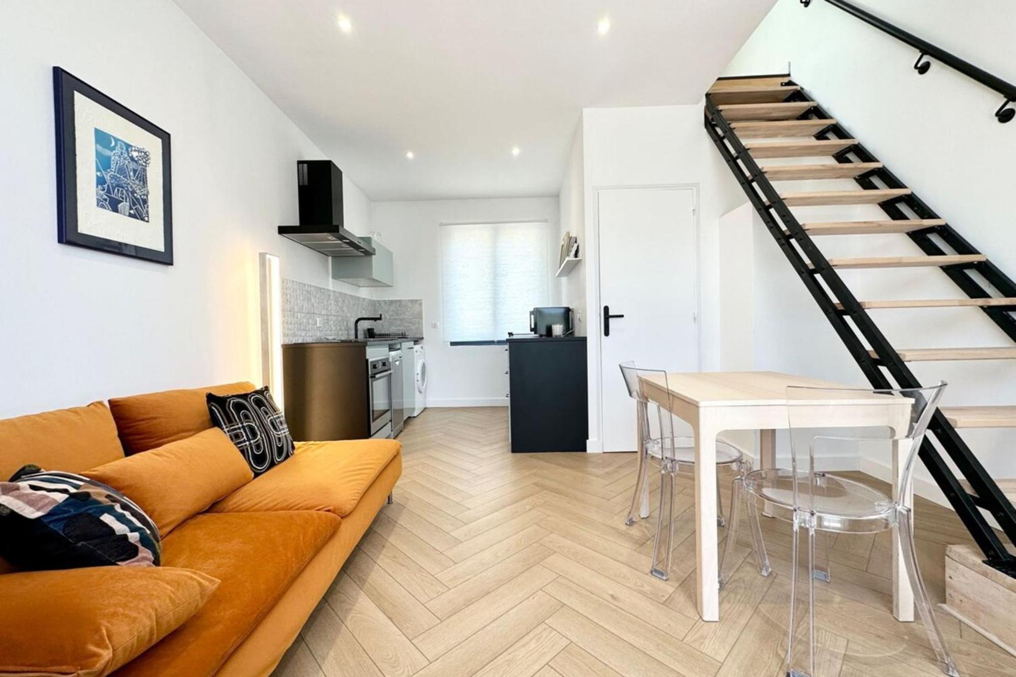 Lovely ! Duplex De Standing Neuf 250M Des Plages 拉莫尔海滩 外观 照片